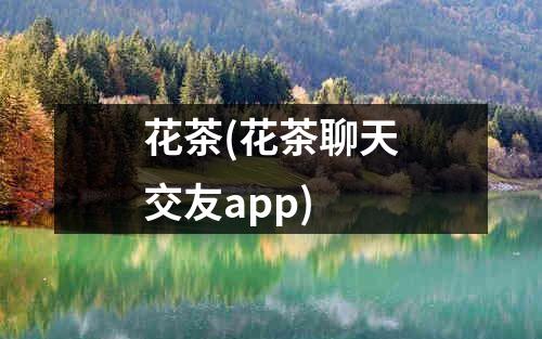 花茶(花茶聊天交友app)